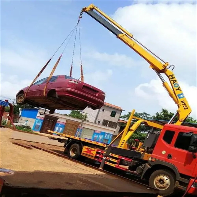 蕉岭吊车救援小汽车怎么吊