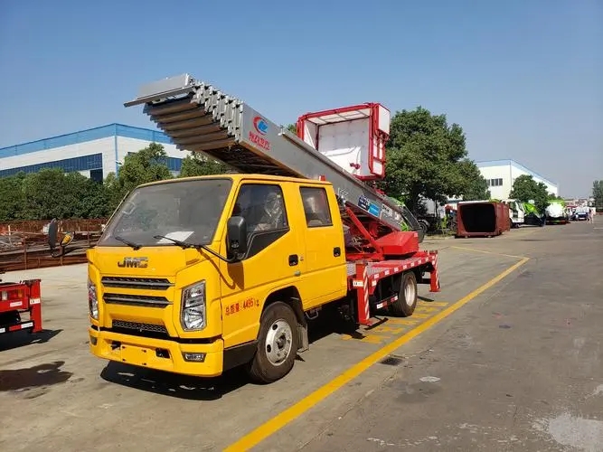 蕉岭附近云梯车出租 砂石搬运